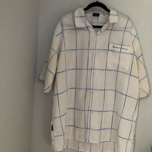 South pole men’s button up short sleeve shirt
